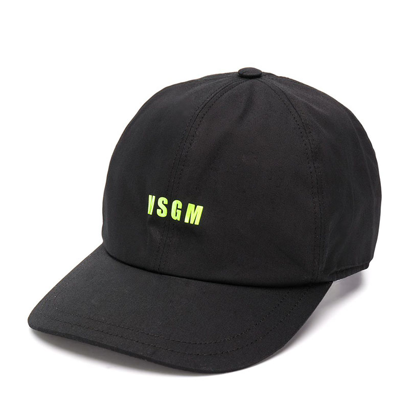 MSGM帽子MSGM 新品男女同款黄色标识图案鸭舌棒球帽2840ML062 07271 01 