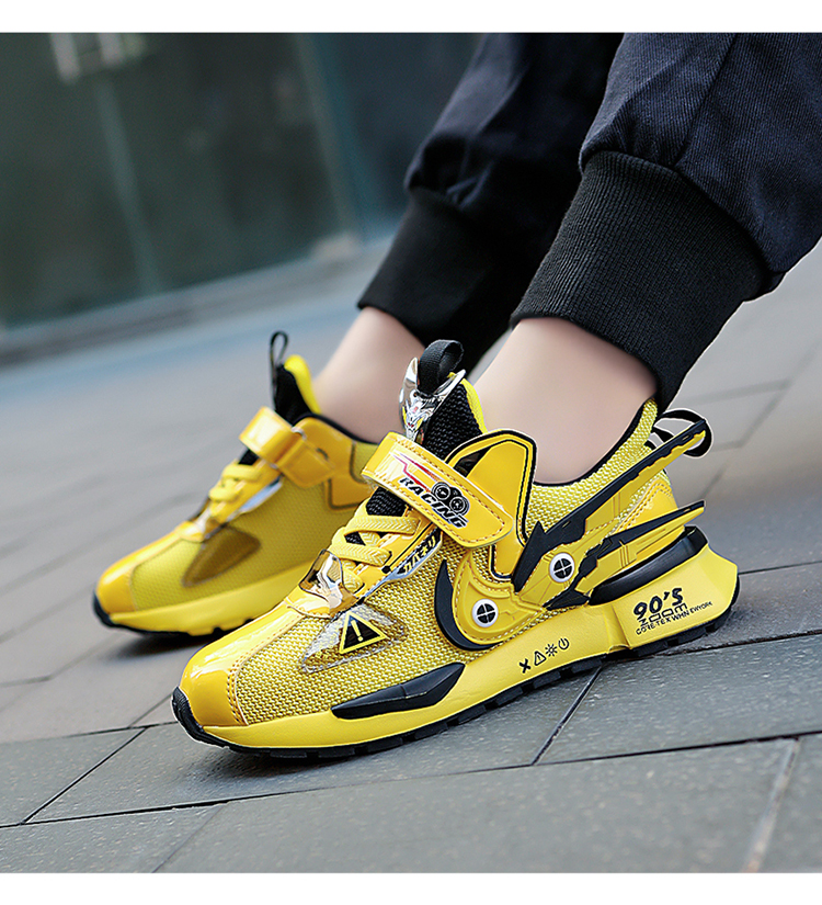 男童鞋2021新款春秋款中大童网鞋儿童鞋子运动鞋