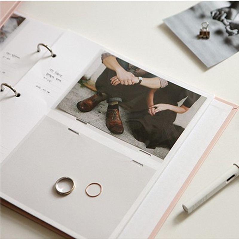 创意插页式diy影集4寸5寸6寸混合装生活儿童照片影集写字相册本