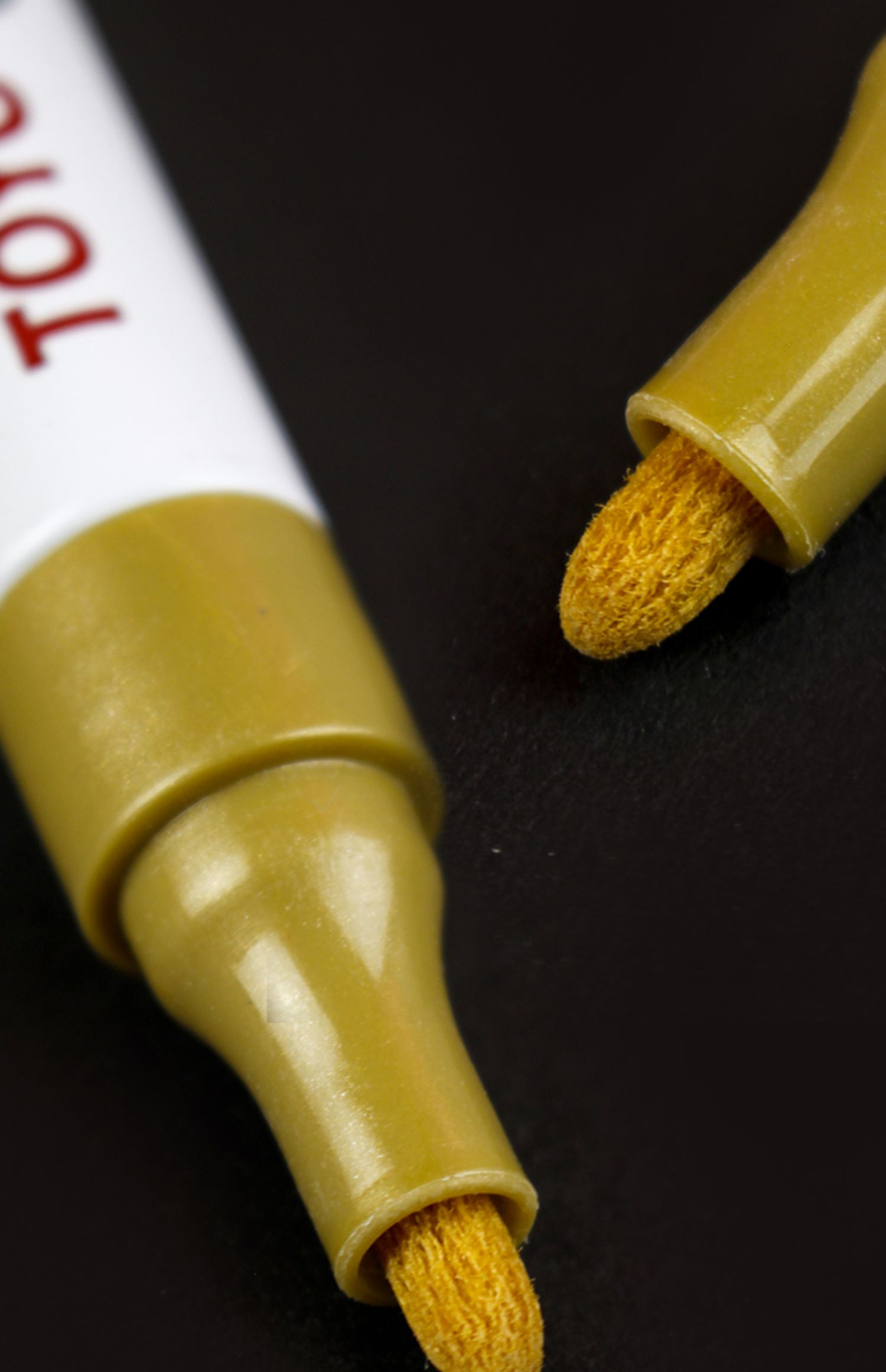 金色3支东阳油漆笔白色油性记号笔金属轮胎笔一套彩色绘画笔手绘高光