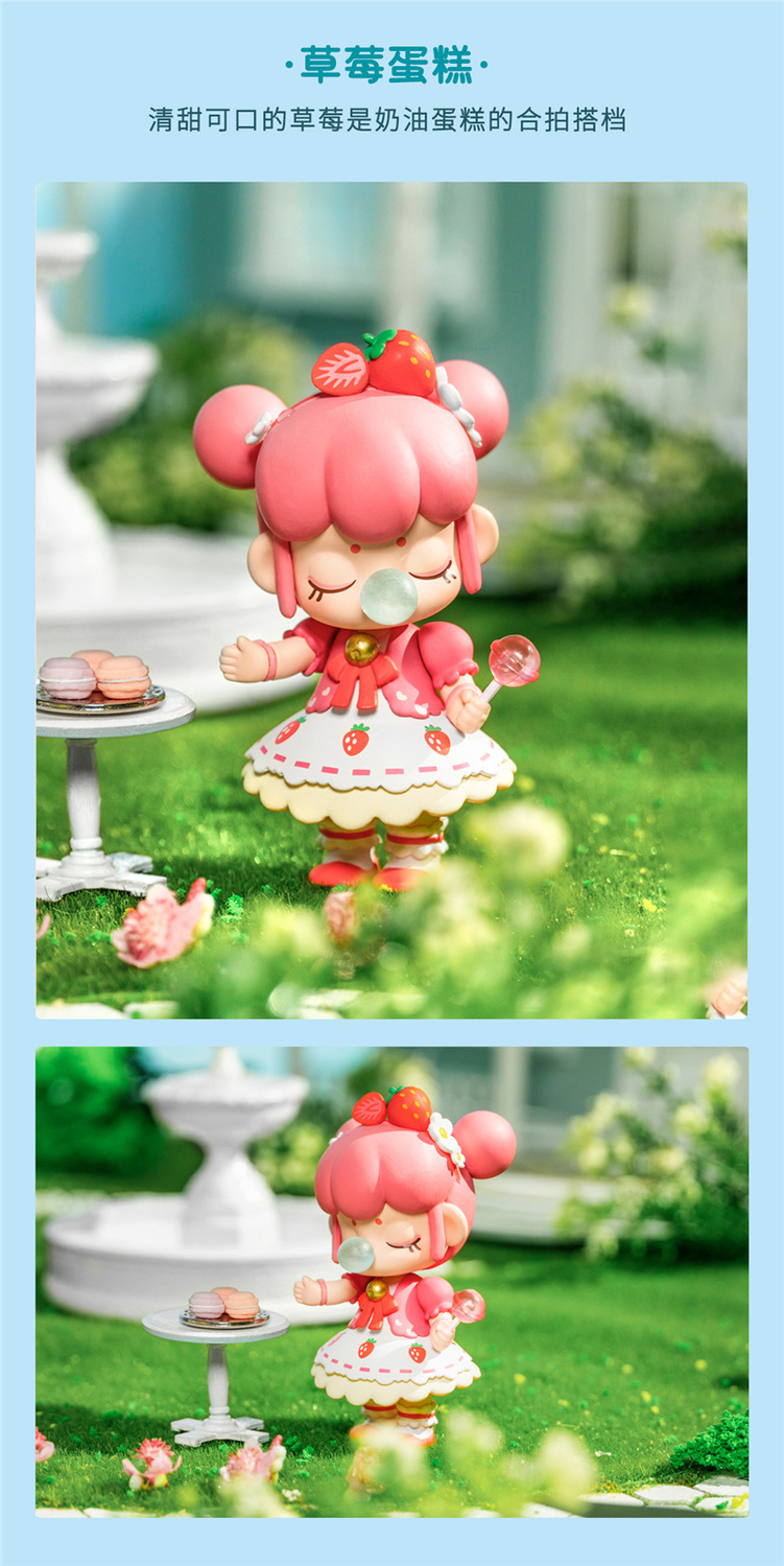 《若态rolife若来nanci囡茜的梦境下午茶盲盒小贵妇娃娃可爱手办 单个