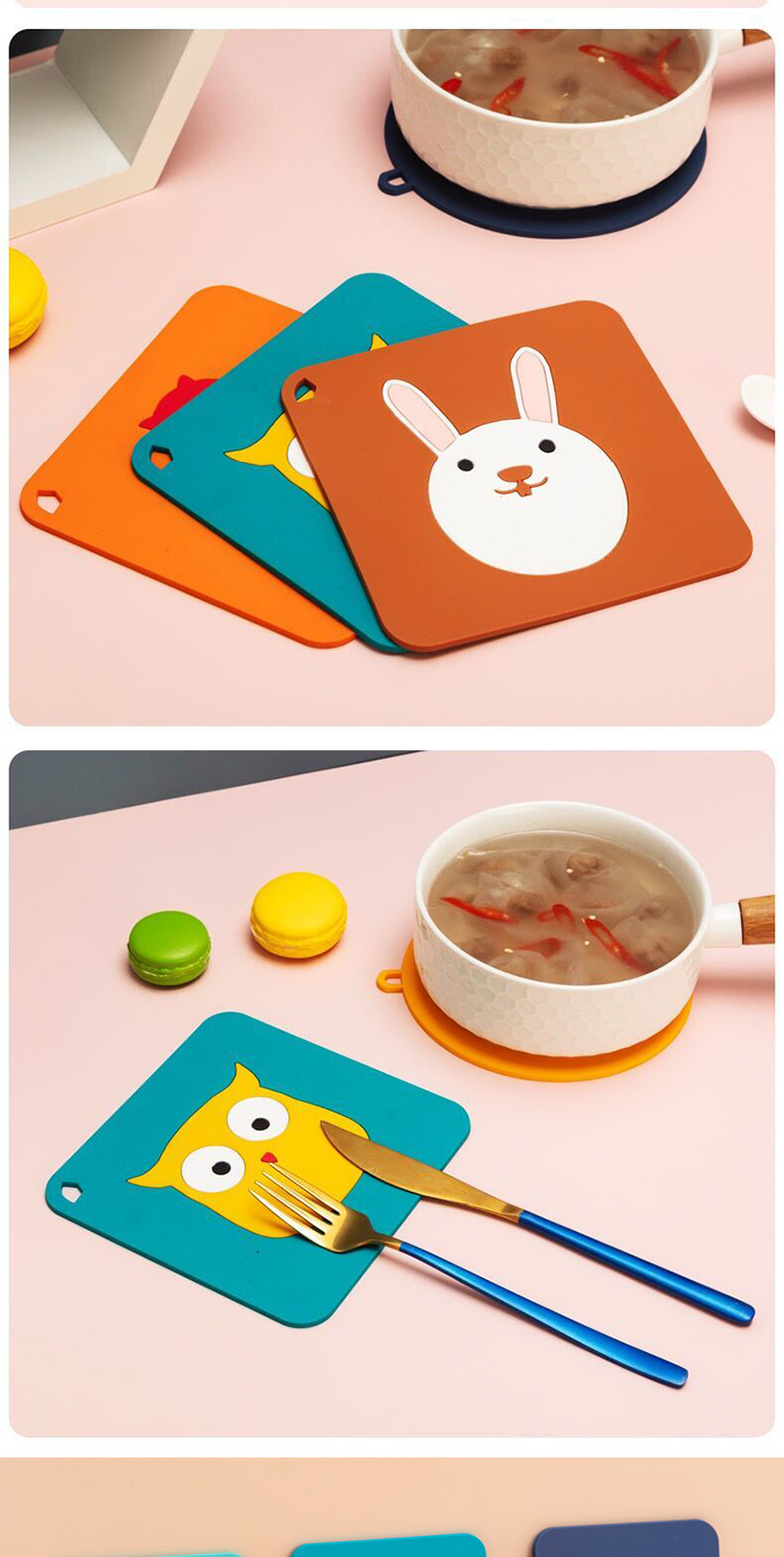餐桌隔热垫耐高温餐桌垫防烫杯垫桌垫硅胶垫防烫垫餐垫家用碗垫子