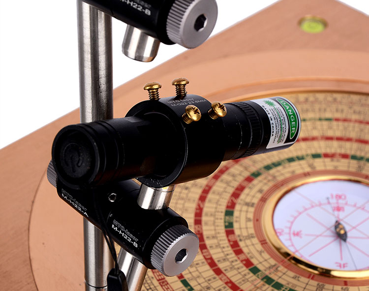 宏图好运 激光罗盘高精度支架三脚架十字铜红外线定位仪