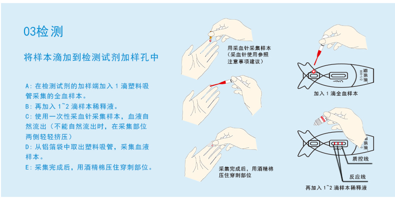 爱威康医用用具其他爱威康艾滋病检测试纸器血液三线hiv试纸正品性病快速测艾滋阻断 价格图片品牌报价 苏宁易购德开大药房旗舰店