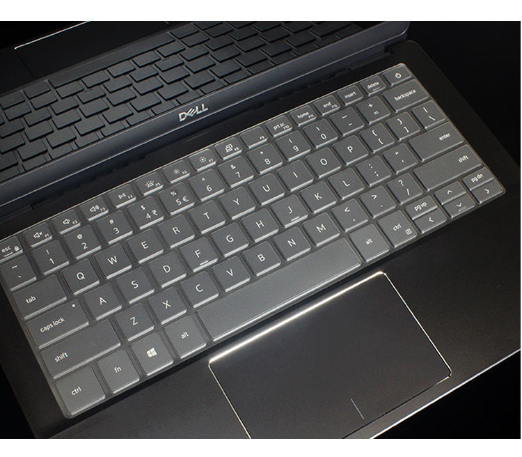 戴尔灵越5000键盘膜7400fit14寸5498笔记本5493电脑7391保护5390 高透