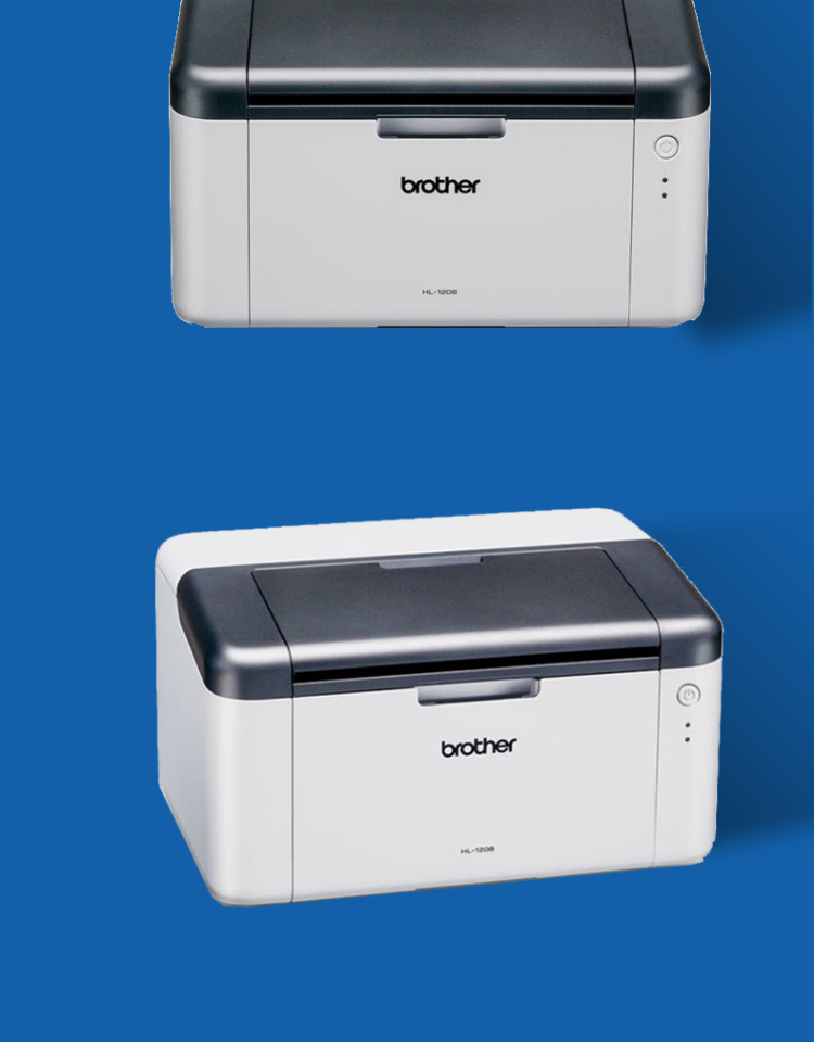兄弟(brother) hl-1208 a4黑白激光打印机 家用a4打印 办公商用学生