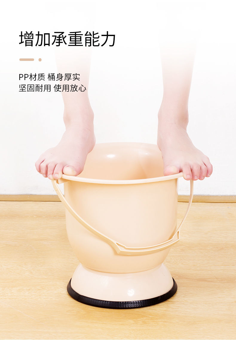 尿桶成人带盖家用尿尿尿桶女用马桶小便痰盂加厚夜用宝宝用品卧室