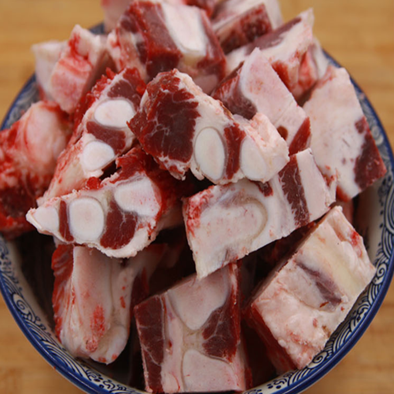 牛胸骨新鲜牛排骨头牛肉胸骨带肉骨2kg牛脆骨牛软骨火锅食材炖汤牛大