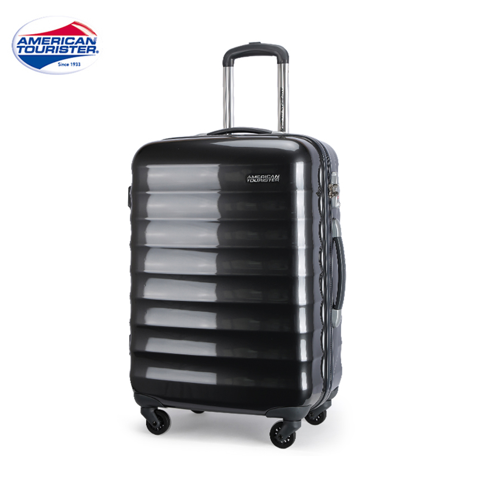 美旅(american tourister)生活日用r91 美旅 r91 行李箱拉杆箱 黑色