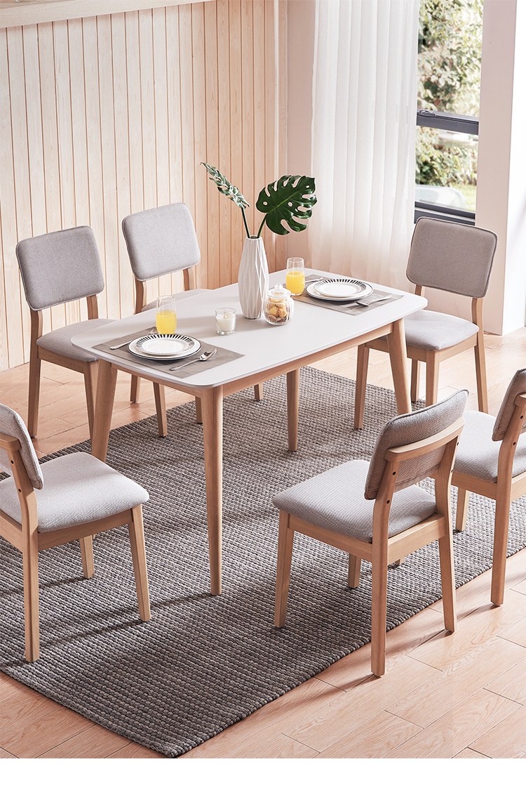 清仓无仓储无退换芝华仕cheers芝华仕北欧餐桌椅组合简约钢化玻璃小