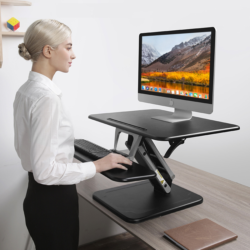 乐歌(loctek)m3s升降桌站立式电脑桌台式 站立办公桌书桌折叠桌电脑