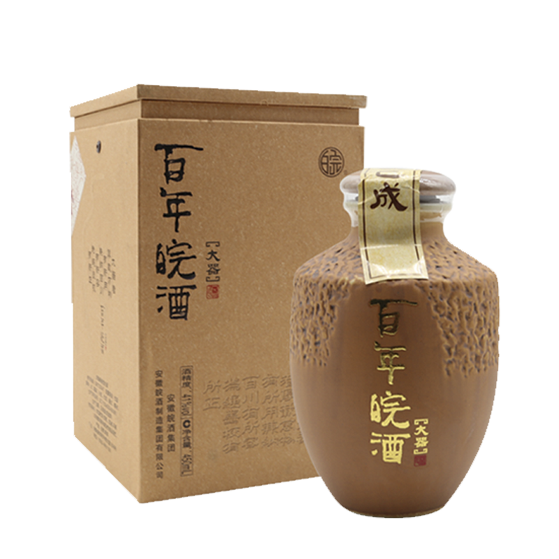 41度百年皖酒大器14浓酱兼香型白酒450ml