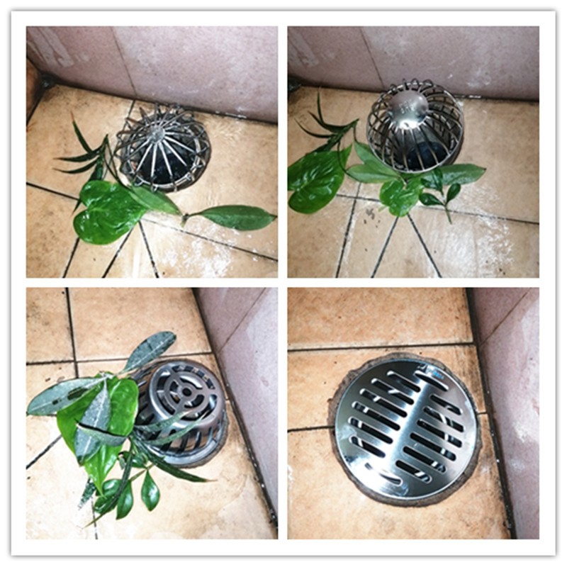 定做pvc200排水管盖75露台堵加厚地漏盖110阳台下水道网片4寸过2寸50