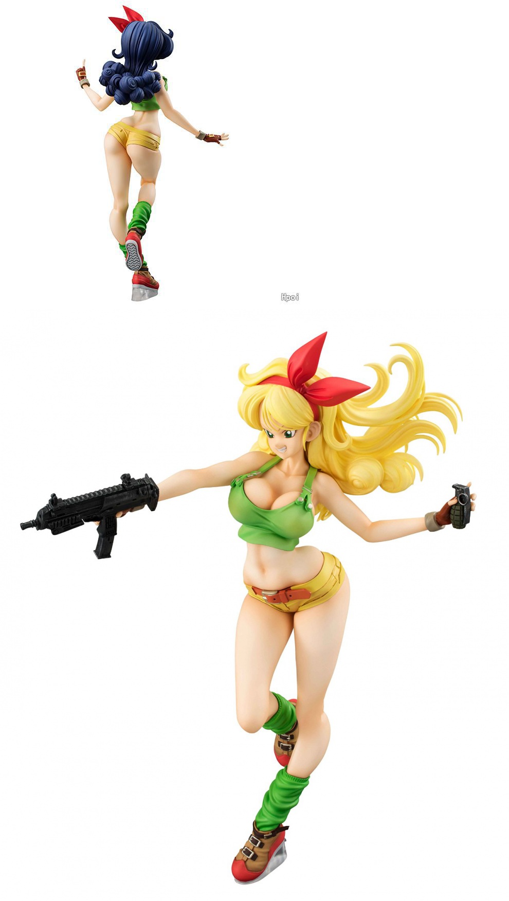 七龙珠 dragon ball gals 龙珠女生 兰琪 金发 黑发ver.