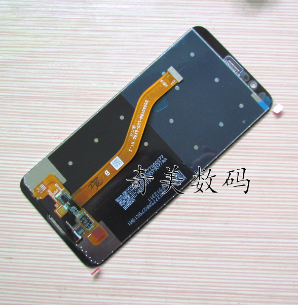 荣耀v10bklal20荣耀10屏幕总成触摸显示液晶屏带框v10一体蓝色总成无