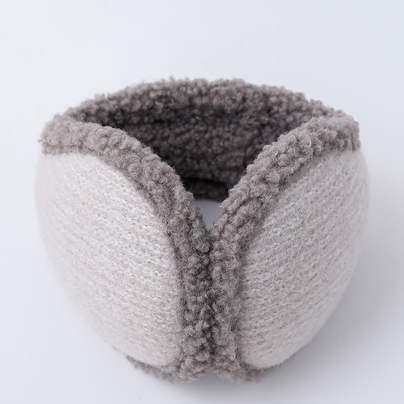 御蓝锦哈尔滨旅游保暖装备针织护耳毛绒耳罩男女款新疆东北雪乡防寒