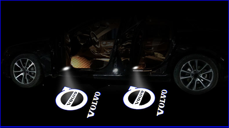 沃尔沃迎宾灯s90 xc90 v90 xc60 s60 车门灯投影镭射灯氛围装饰灯 不