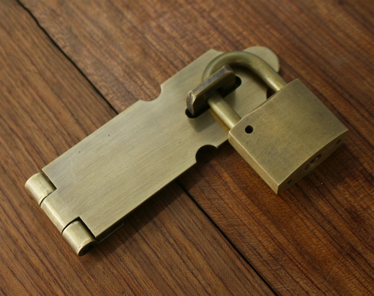 中式仿古家具柜门抽屉折叠铜锁扣古达门鼻锁鼻复古门扣搭扣铜门栓