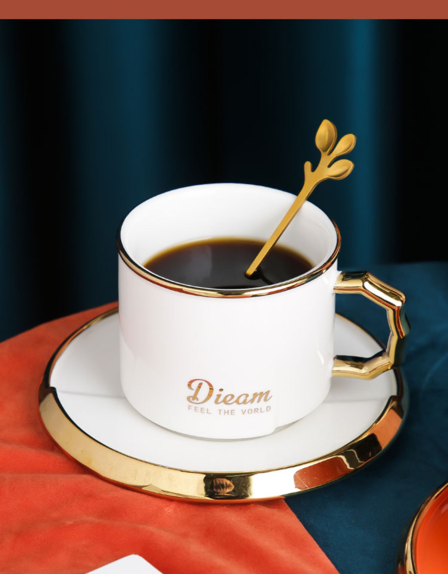 好养道高颜值咖啡杯小精致套装女陶瓷ins风小号杯子勺挂耳奢华杯碟