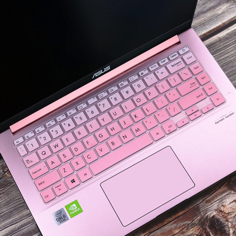 华硕a豆adolbook14s增强版11代14英寸笔记本电脑防尘键盘保护贴膜凹凸