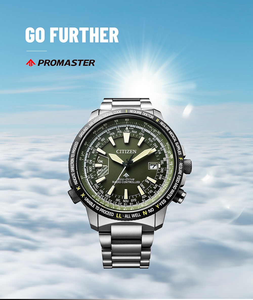 西铁城citizen空中之鹰系列cb020686x男士石英表光动能六局电波时尚