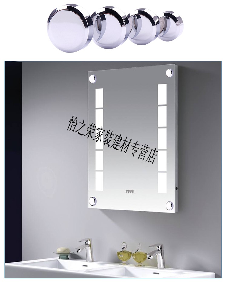 纯铜镜钉装饰帽玻璃镜子螺丝装饰盖固定螺丝遮丑盖广告钉装饰钉扣