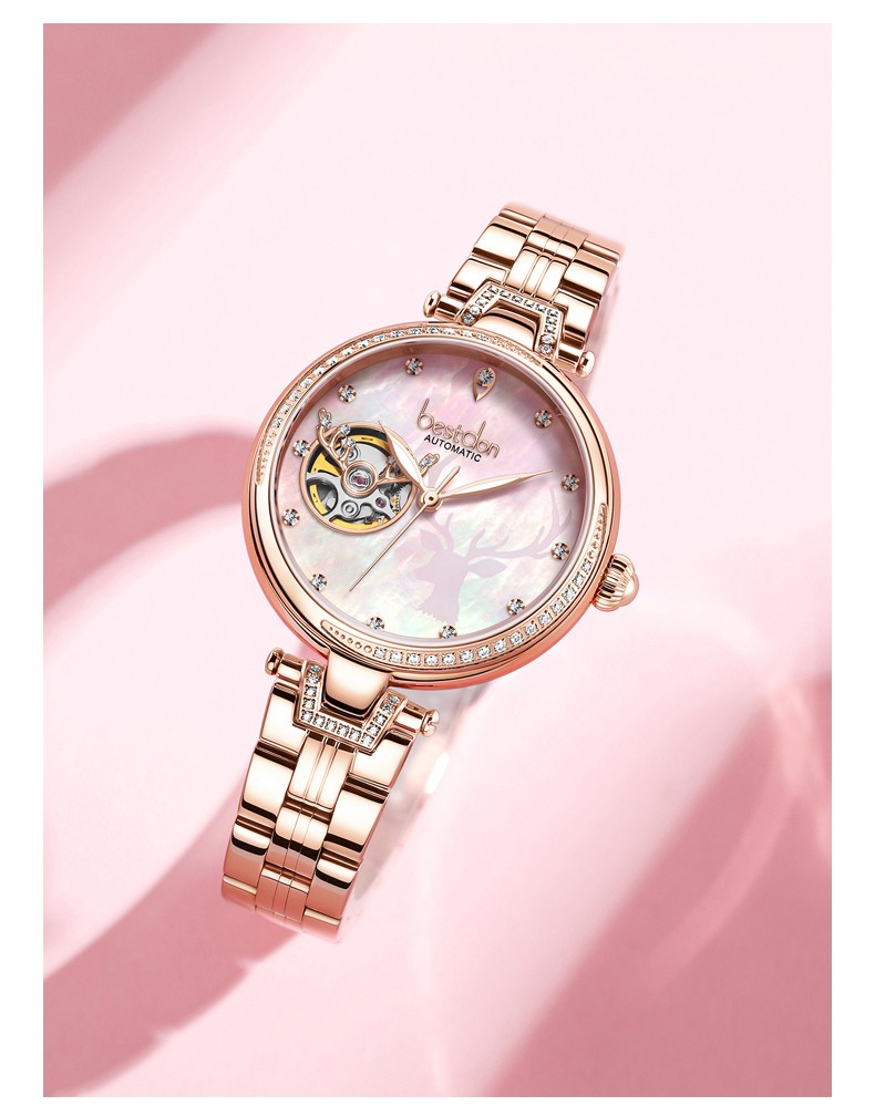 邦顿(bestdon)机械表bd77121l 邦顿(bestdon)手表女 [520]全自动进口