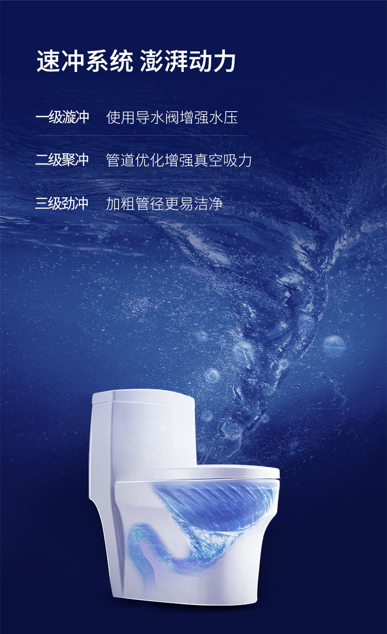 惠达卫浴节水静音喷射虹吸式抽水马桶家用陶瓷防臭坐便器hdc6162400mm