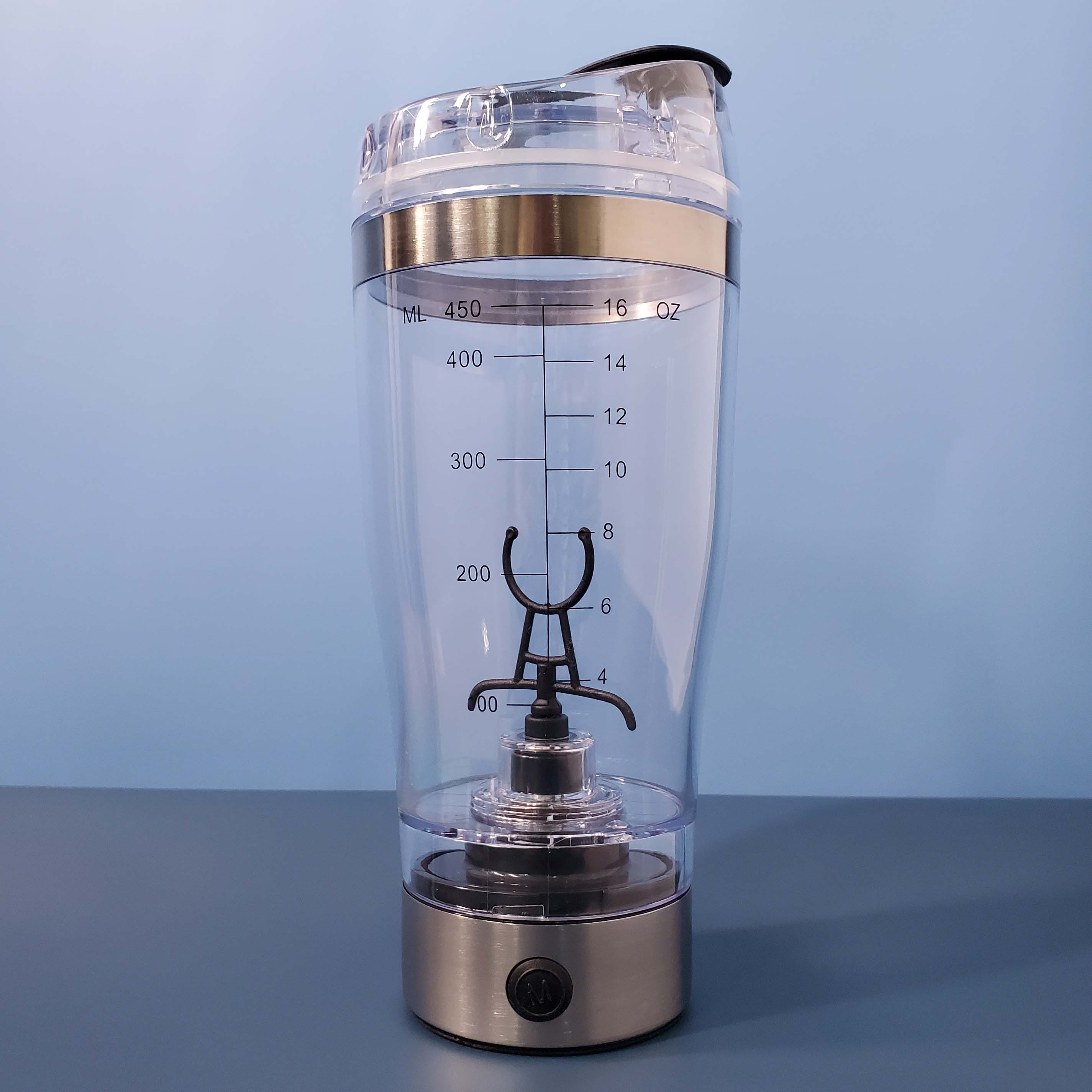 海德力电动摇摇杯健身蛋白质摇粉杯全自动搅拌杯便携奶昔杯充电款》无