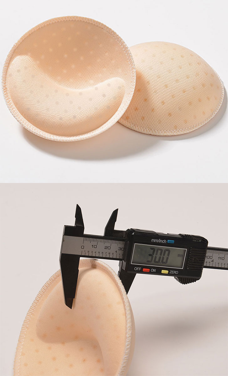 透气加厚胸垫插片聚拢小胸上托运动文胸背心裹胸泳衣海绵内衣杯垫