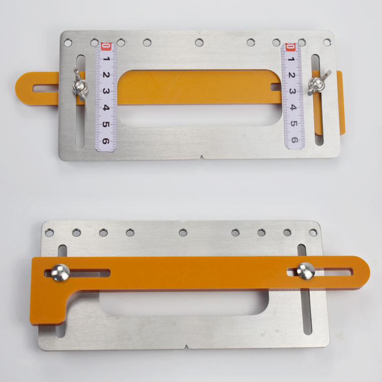 拉手打孔定位器安装衣柜橱柜鞋柜把手辅助不锈钢木工装修工具