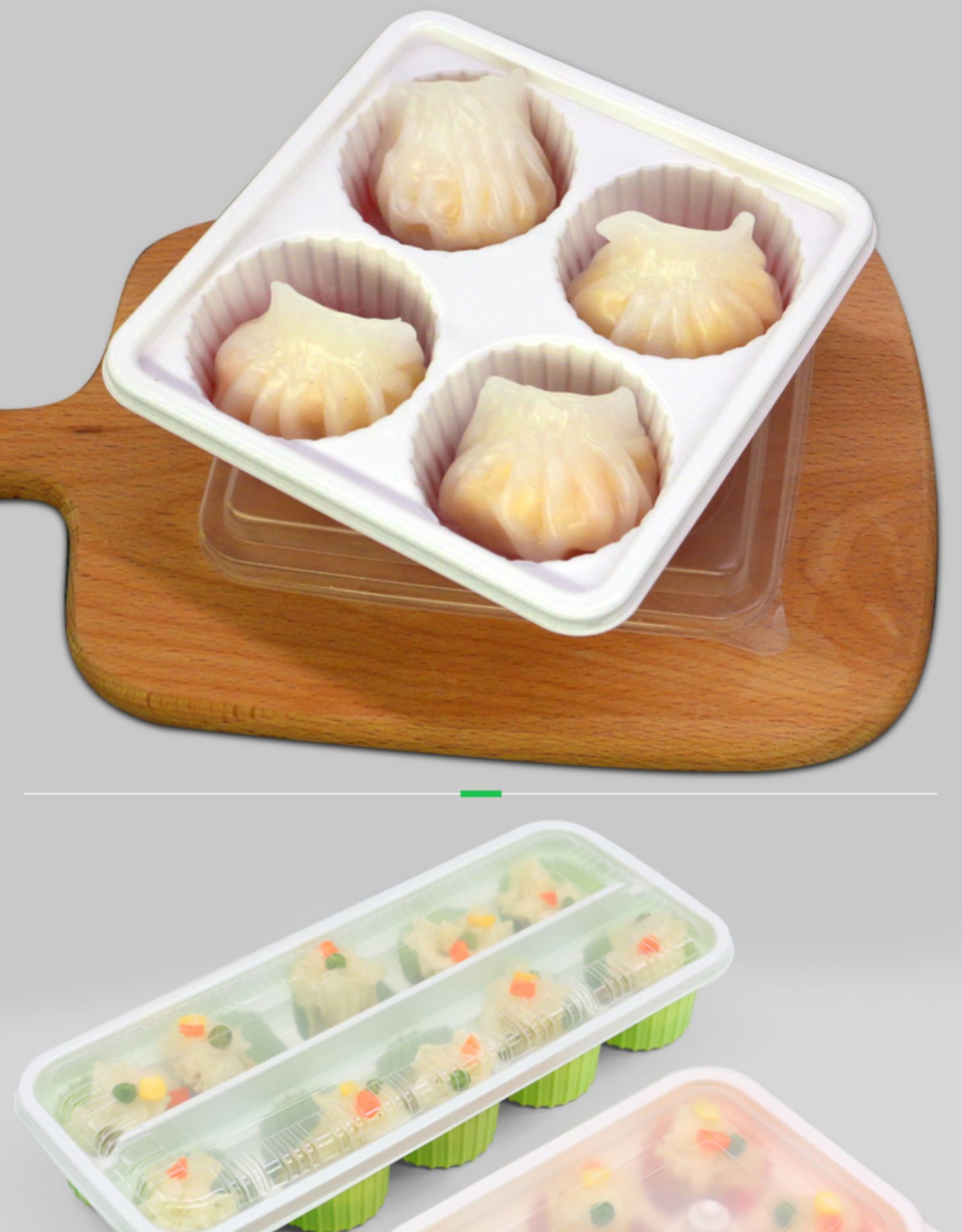 欣丽邦(xinlibang) 杨光餐具烧麦打包盒一次性外卖打包餐盒带盖灌汤