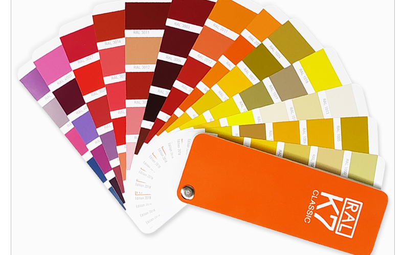 德国ral劳尔色卡k7国际标准通用油漆印刷涂料欧标中文广告设计装修