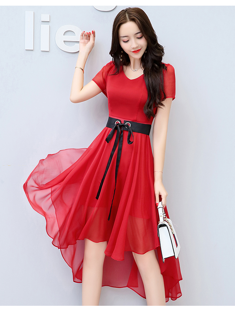 芷臻zhizhen甜美仙女短袖裙子2021夏季新款流行女装很仙的法国小众