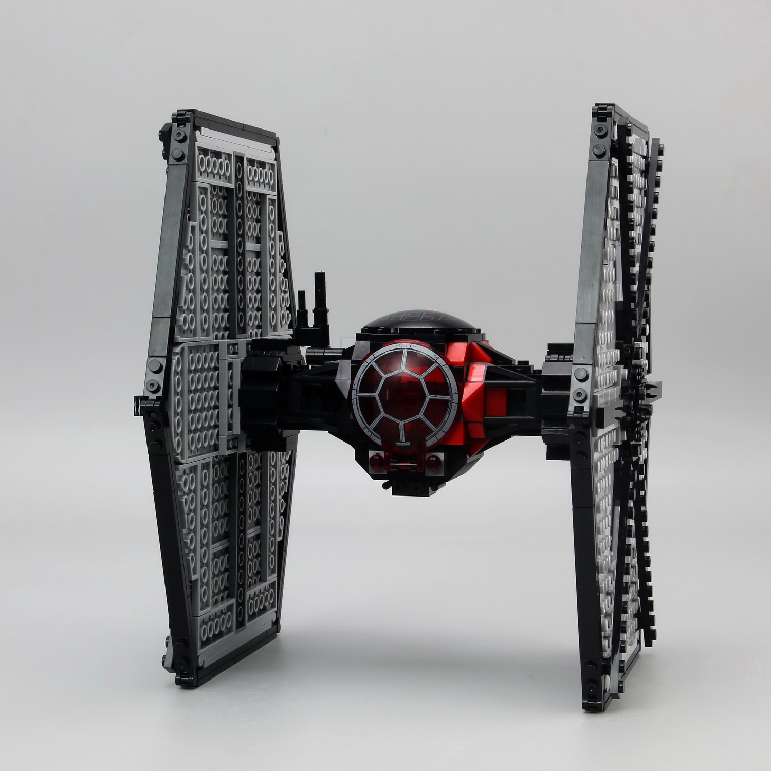 monkey)积木81007 兼容乐高星球大战原力觉醒tie钛战机75101男孩拼装