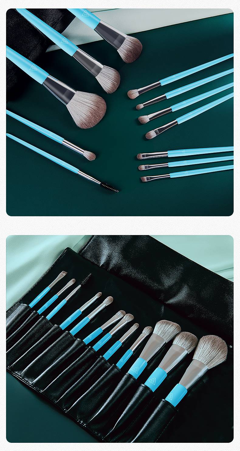 3ce化妆刷套装眼影刷子眉刷粉刷超软毛专业彩妆工具全套网红套刷