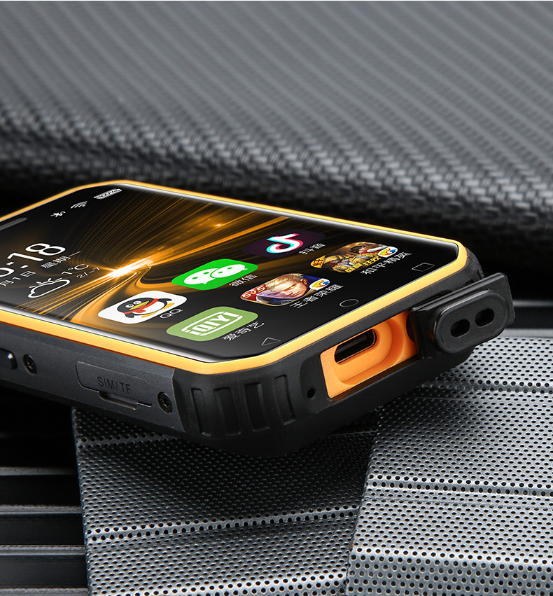 索野(soyes)s10智能卡片迷你触屏小手机军工三防超薄微型小屏手机学生