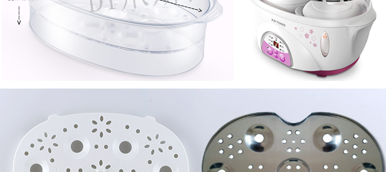 天际tonze电炖锅ddz12a16bw16b隔22l塑料盖深紫色升级版22a22db22w