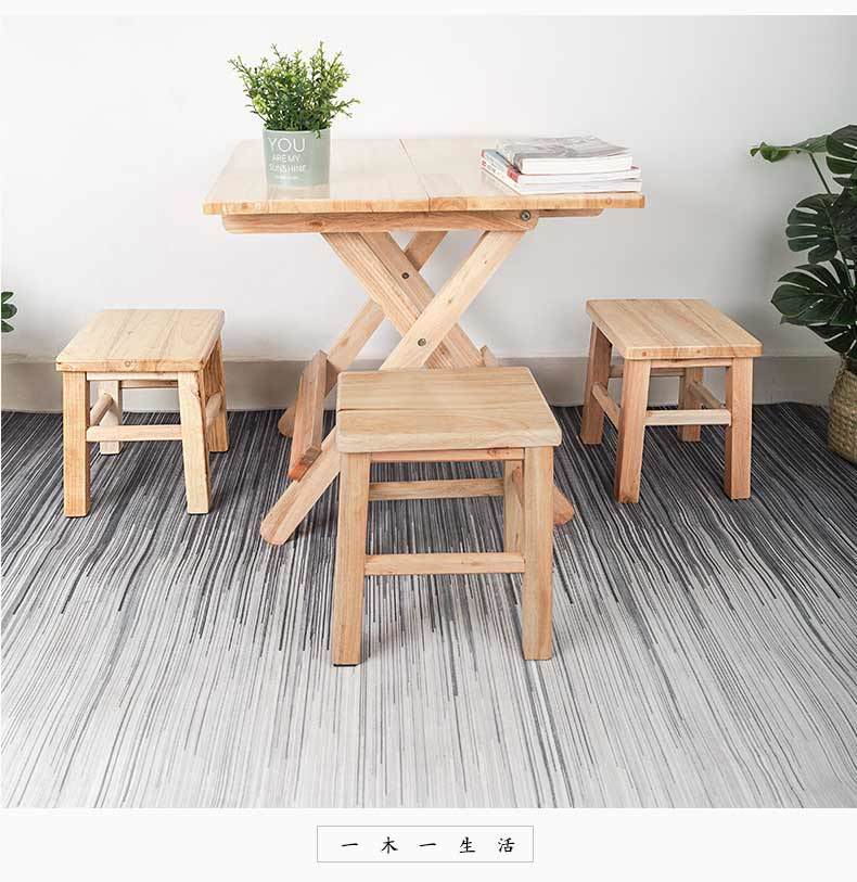 厂家促销传统方凳实木四方凳子餐凳学校课室医院餐店凳木头矮凳子原木