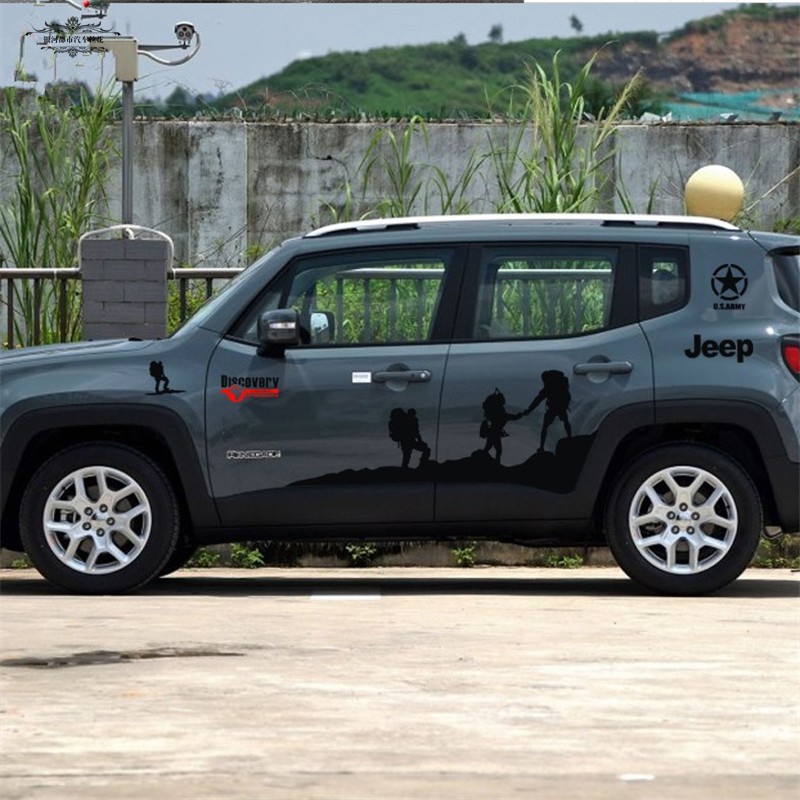 舒适主义(shushizhuyi)汽车贴纸250520 舒适主义吉普jeep自由侠车贴