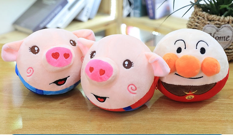 网红跳跳猪玩具抖音海草猪跳跳球会说话唱歌跳舞讲故事充电款真智力