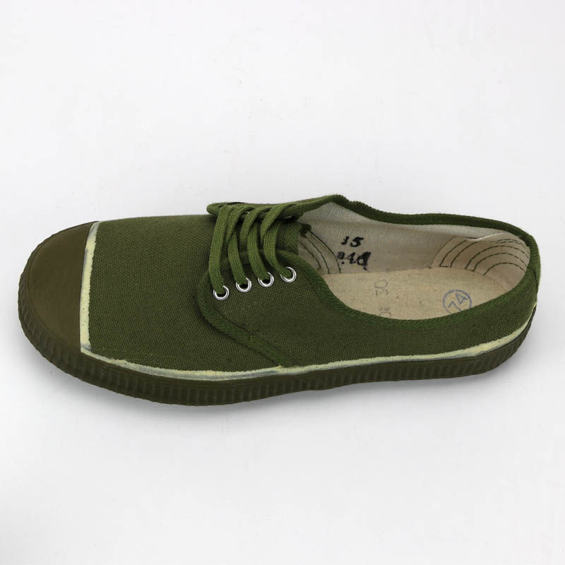 《解放鞋3517牌子低帮军训工地劳保防滑耐磨夏天军鞋帆布黄胶鞋 3517