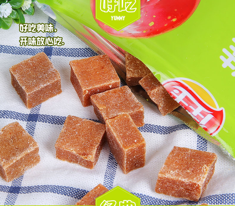 佳宝蜜饯/果脯 [满45元免邮]佳宝山楂片山楂棒果脯肉干(山楂片)120g