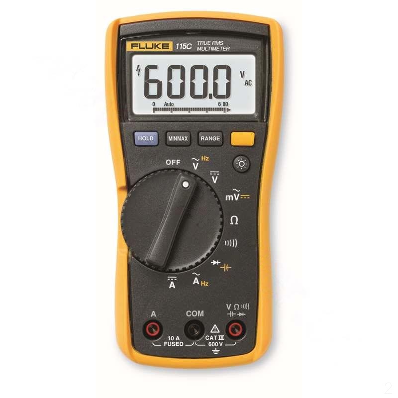 福禄克flukefluke115cfluke115c掌上型真有效值数字万用表包装数量1台
