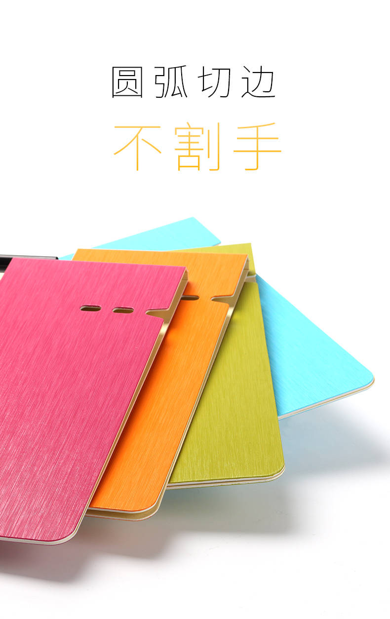 a3试卷夹板夹垫板a4试卷写字书写书夹子学生办公用本卷子夹板黑色横式