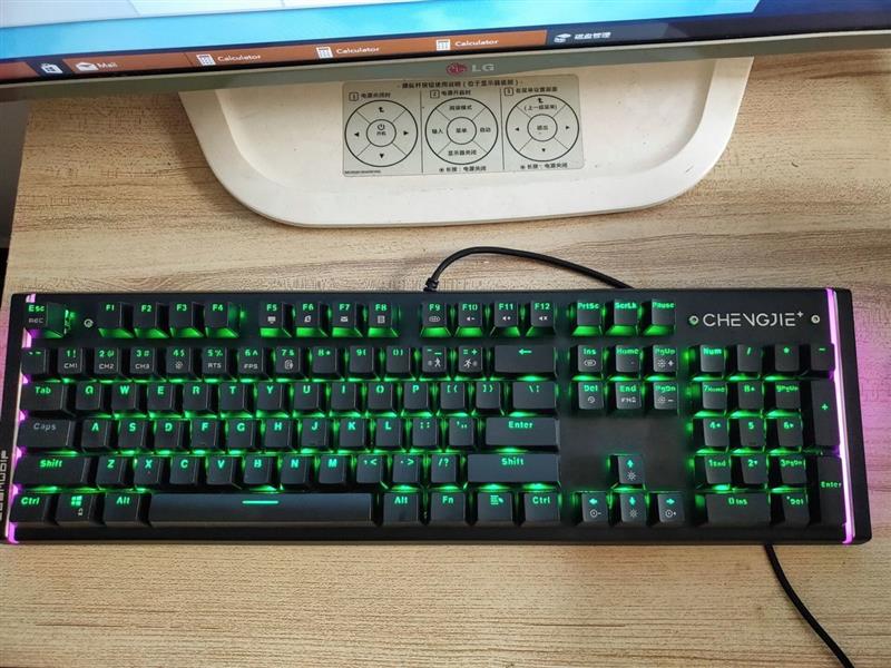 青轴机械键盘暴走ck5003机械键盘拆机真机械