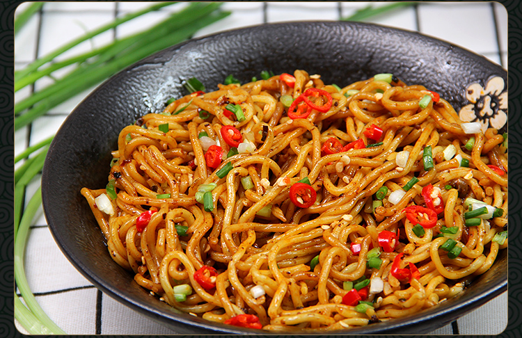 五谷道场鲜拌面6盒方便速食泡面早餐盒装武汉热干面懒人非油炸方便面