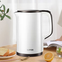 苏泊尔(SUPOR)电水壶1.5L大容量自动断电电热水壶保温防烫防干烧自动断电不锈钢内胆烧水壶15T66B