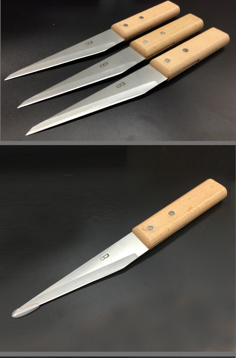 德国进口钢剔骨刀手工锻打分割刀具卖肉割肉刀杀猪宰羊刀扒皮刀剔骨