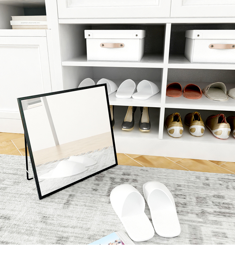 逸家伴侣鞋店试鞋镜鞋店镜子试鞋镜子落地换鞋镜化妆镜公主镜简约穿鞋